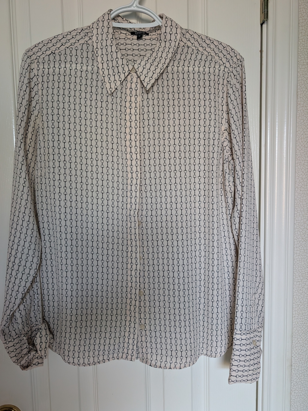 Woman's Equestrian Aesthetic Blouse - Sz M